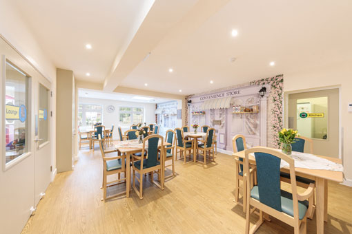 Sweetcroft Care Home Dining Room