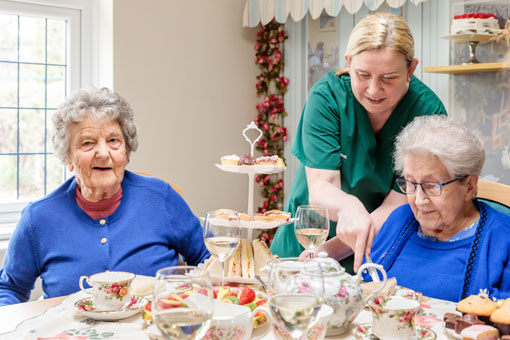 Sweetcroft Care Home Afternoon Tea